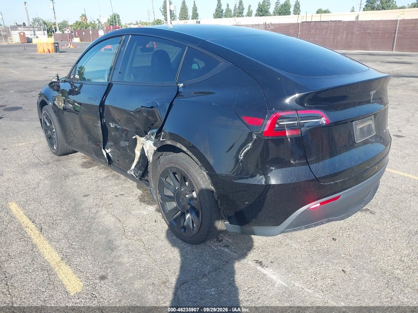 Vin: 7saygdee4ra218354, lot: 46735902, tesla model y long range dual motor all-wheel drive 20243