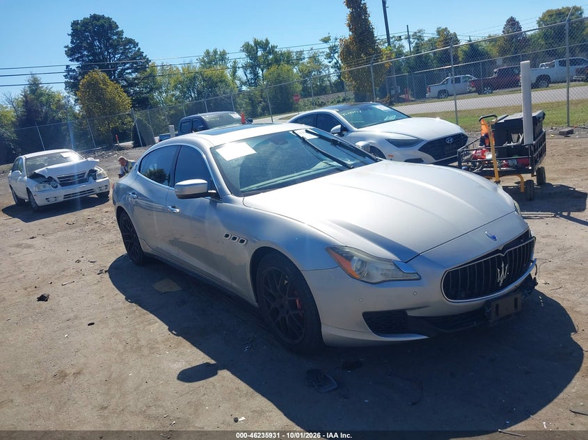 2014 MASERATI QUATTROPORTE S Q4