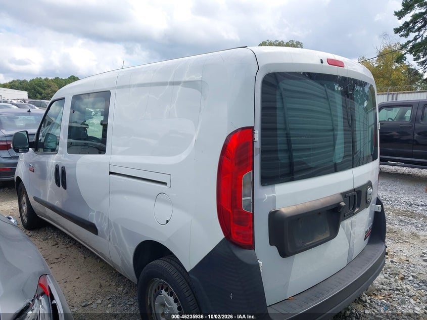 RAM PROMASTER CITY 2016 VIN ZFBERFAT4G6C75276