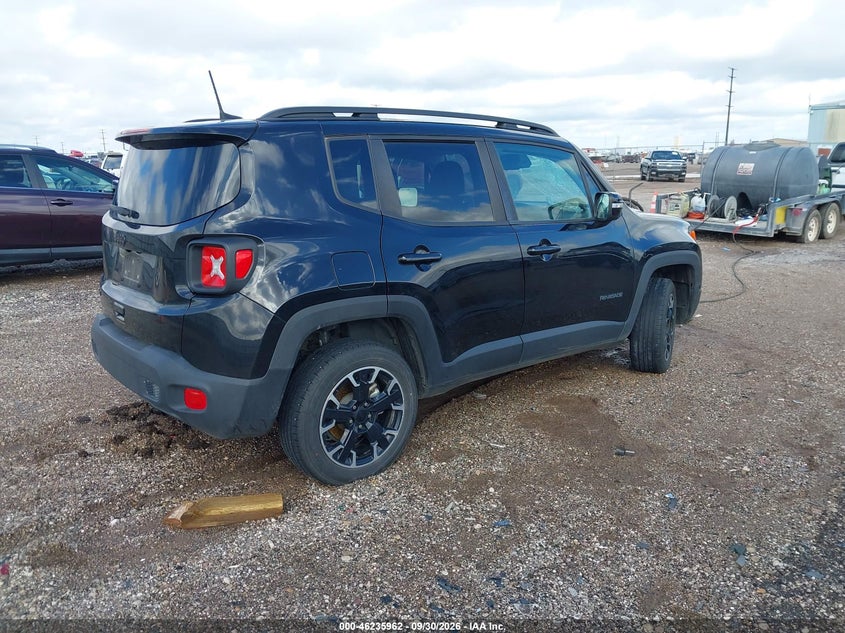 Vin: zacnjdb17ppp33440, lot: 46735956, jeep renegade upland 4x4 20234
