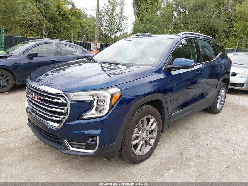 Vin: 3gkalvev7nl254140, lot: 46736029, gmc terrain awd slt 20222