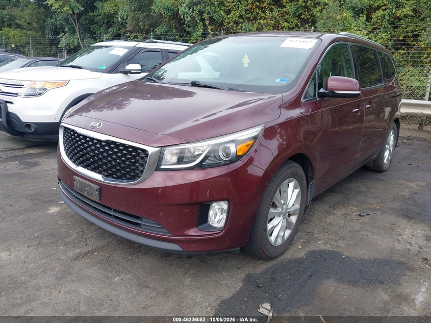 Vin: kndmc5c11g6139538, lot: 46736046, kia sedona ex 20162