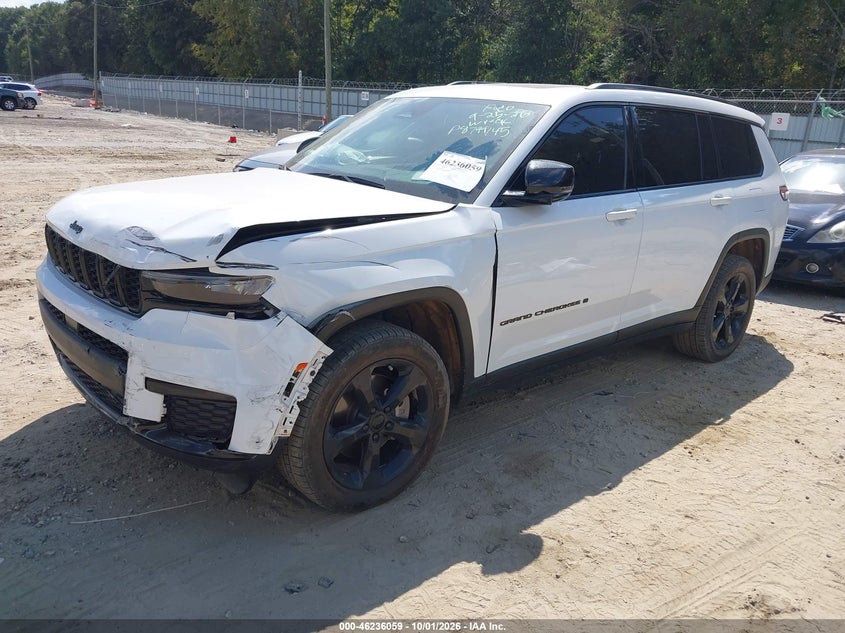 Vin: 1c4rjkag8p8799145, lot: 46736053, jeep grand cherokee l altitude 4x4 20232