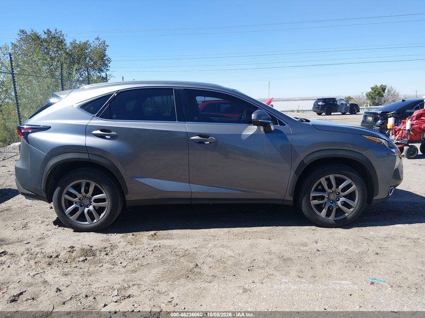 LEXUS NX 200T 2015 VIN JTJBARBZ2F2030066