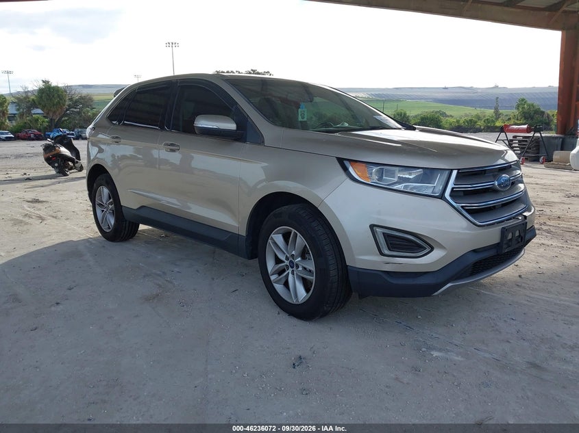 Vin: 2fmpk4j91hbc37406, lot: 46736066, ford edge sel 20171
