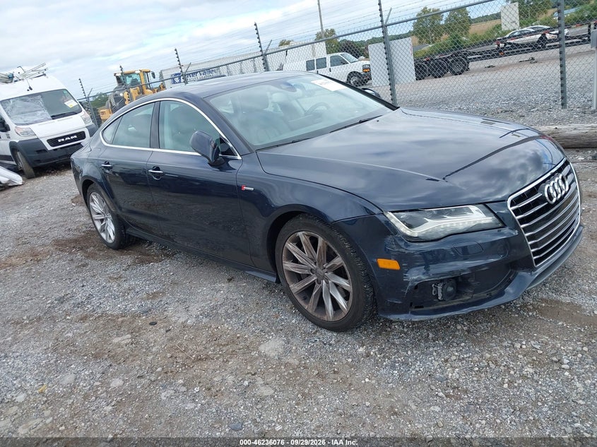 2012 Audi A7 Premium, Right Front, IAAI, VIN WAUSGAFC7CN025302