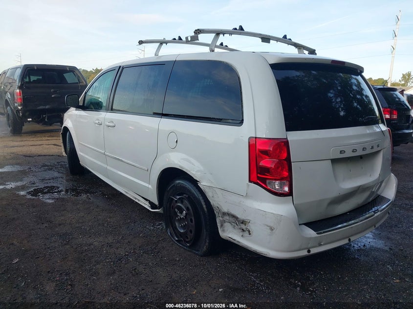 Vin: 2c4rdgbg4fr658630, lot: 46736072, dodge grand caravan se 20153