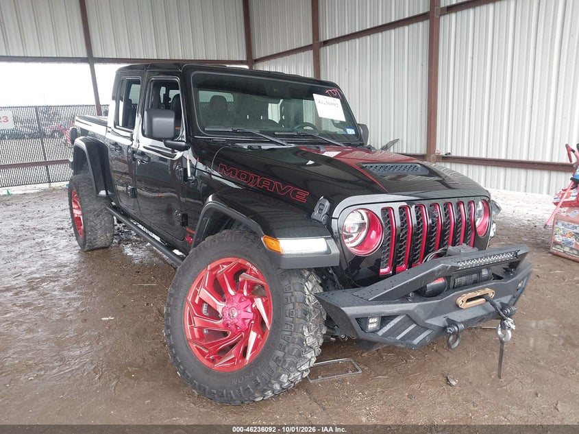 Vin: 1c6jjteg8ml609678, lot: 46736086, jeep gladiator mojave 4x4 2021 img_1