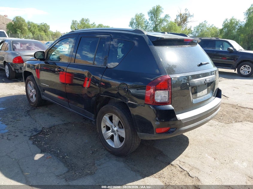 Vin: 1c4njcba1gd666653, lot: 46736092, jeep compass sport 20163
