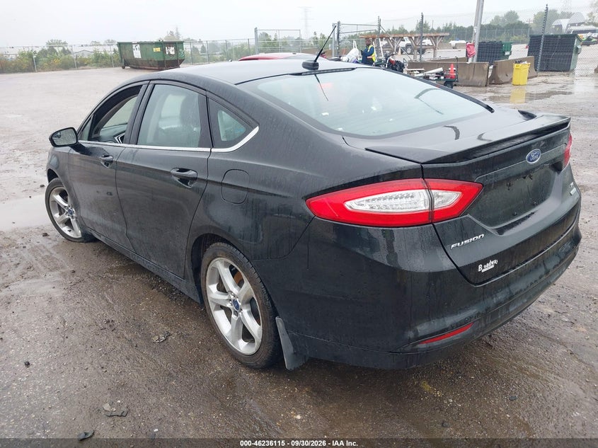 Vin: 1fa6p0hd5e5372463, lot: 46736109, ford fusion se 20143