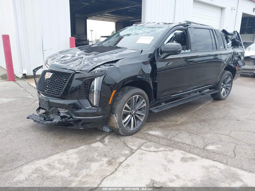 Vin: 1gys9nkl2tr350355, lot: 46736152, cadillac escalade esv sport 20262