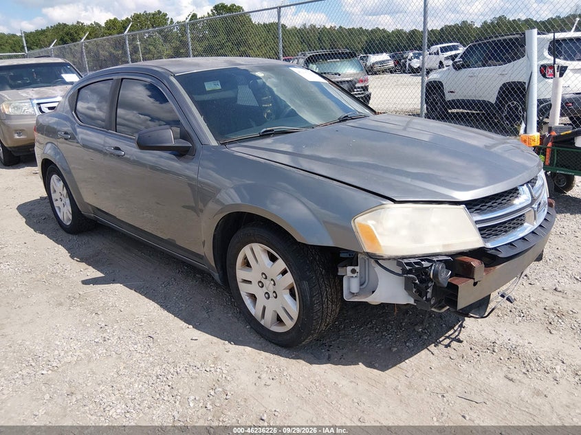 2012 DODGE AVENGER SE