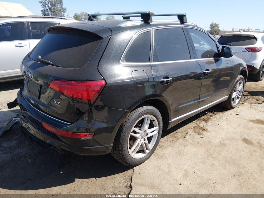 Vin: wa1l2afp6ha024224, lot: 46736227, audi q5 2.0t premium 20174
