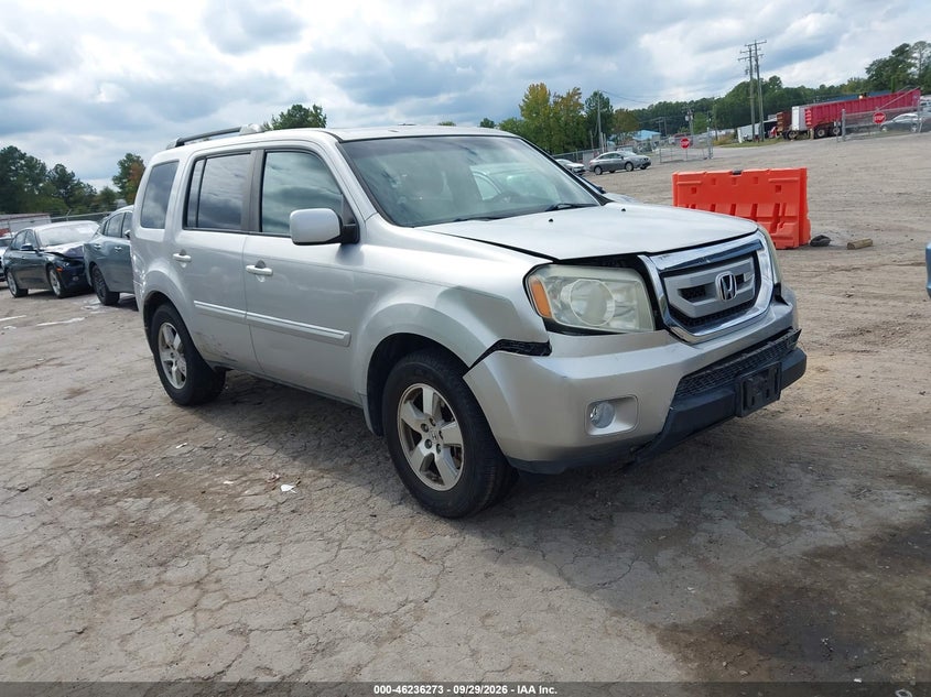 Vin: 5fnyf4h50ab004500, lot: 46736267, honda pilot ex-l 2010 img_1