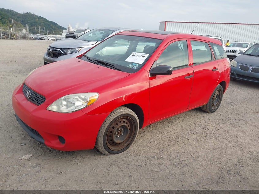 TOYOTA MATRIX 2006 VIN 2T1KR32E36C565561