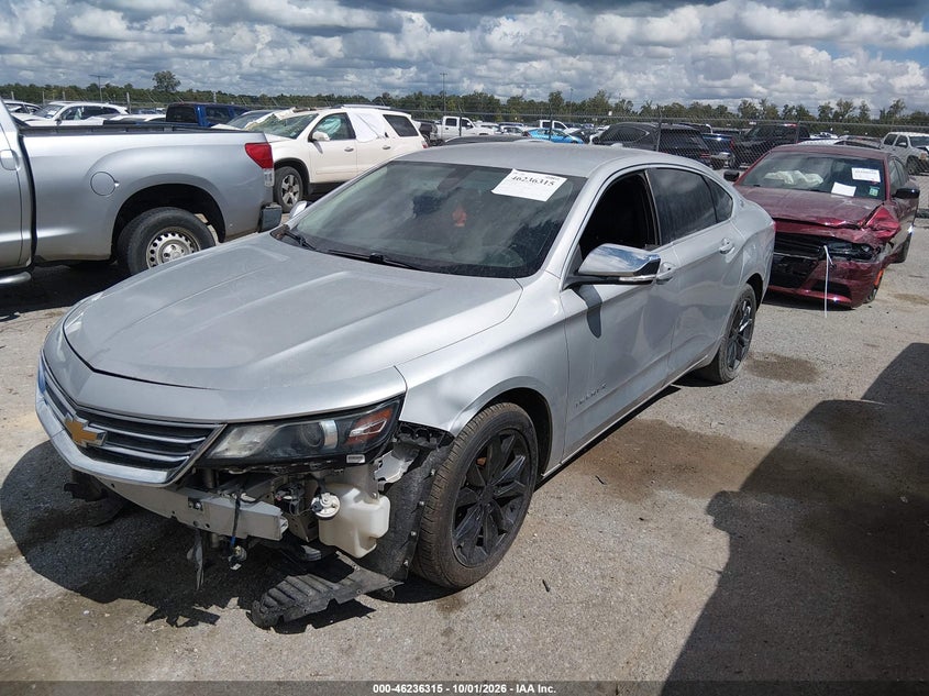 Vin: 2g1105sa4j9164682, lot: 46736309, chevrolet impala 1lt 20182