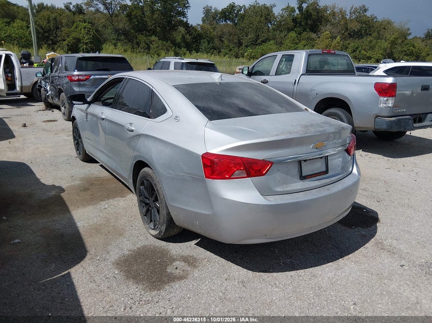 Vin: 2g1105sa4j9164682, lot: 46736309, chevrolet impala 1lt 20183