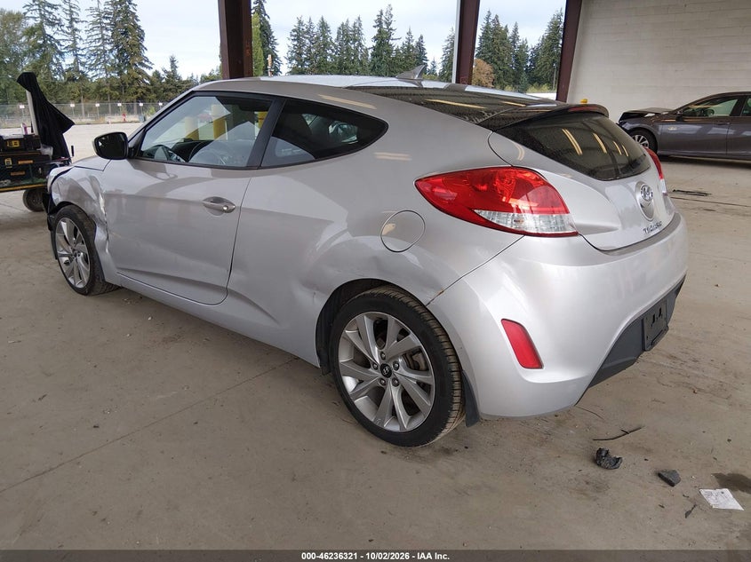 HYUNDAI VELOSTER 2016 VIN KMHTC6AD5GU251961