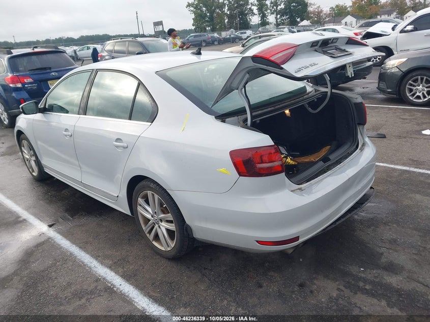 Vin: 3vwl17aj8hm248139, lot: 46736332, volkswagen jetta 1.8t sel 20173