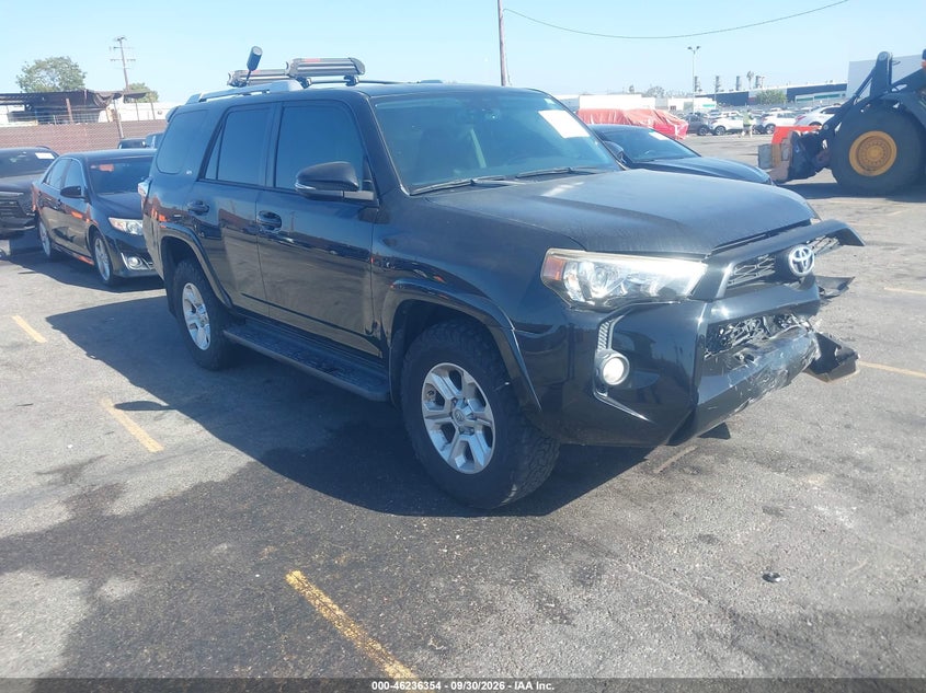 2016 Toyota 4Runner Sr5 Premium, Перёд, IAAI, VIN JTEZU5JRXG5116028