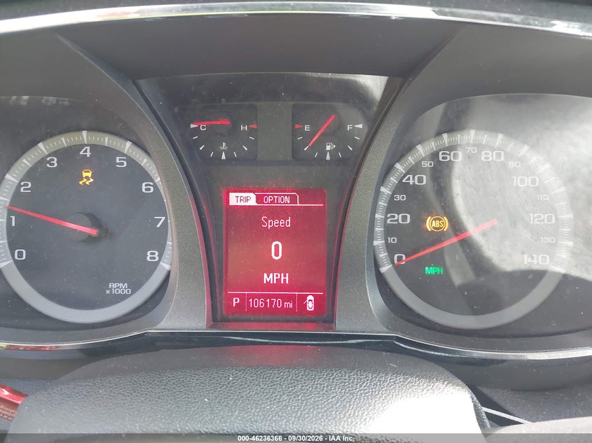 GMC TERRAIN 2015 VIN 2GKALSEK5F6366333