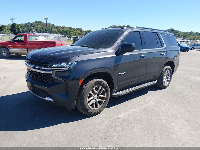 2022 Chevrolet Tahoe 4Wd Commercial Fleet, Normal Wear & Tear, IAAI, VIN 1GNSKLED1NR238045 — photo 2