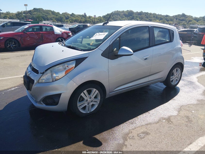 Vin: kl8cd6s9xfc714976, lot: 46736424, chevrolet spark lt 20152