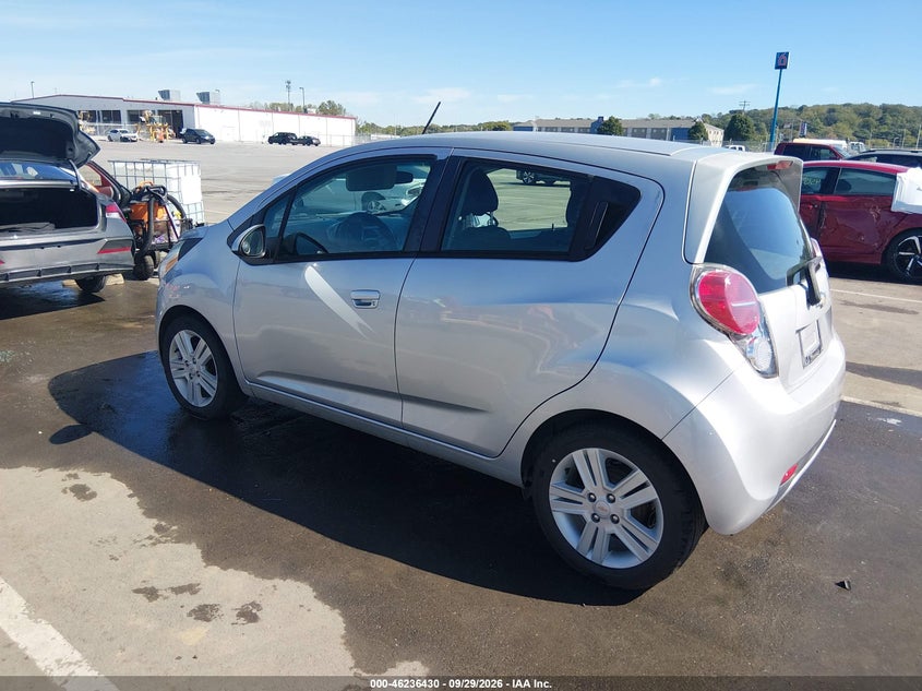 Vin: kl8cd6s9xfc714976, lot: 46736424, chevrolet spark lt 20153