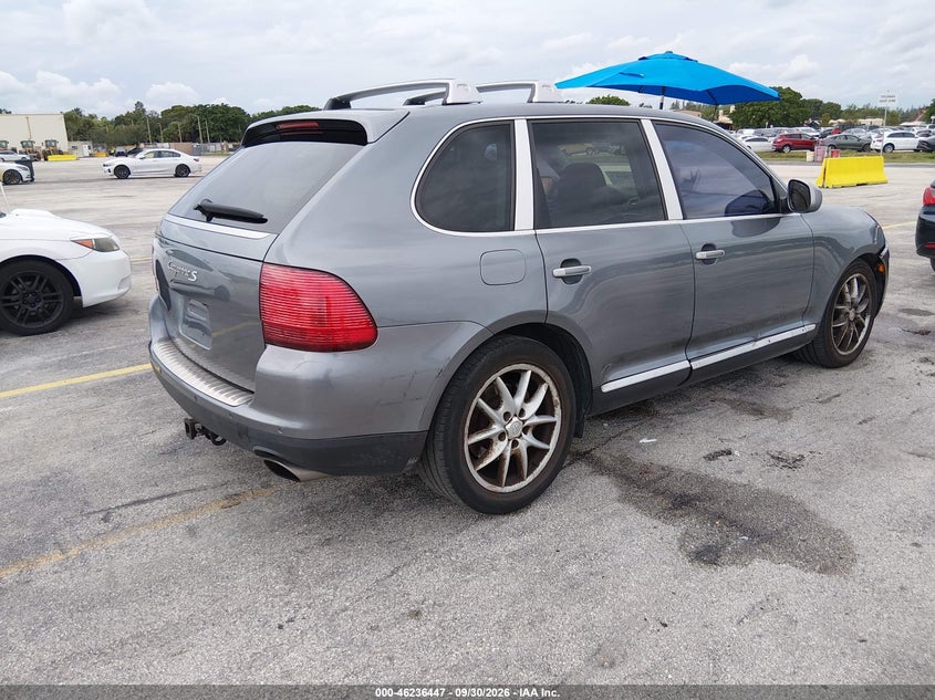 PORSCHE CAYENNE 2004 VIN WP1AB29P74LA69118