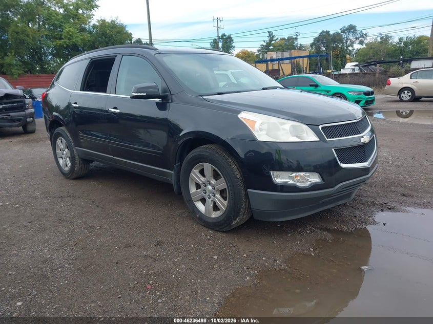 Vin: 1gnkrged6bj174789, lot: 46736492, chevrolet traverse 1lt 20111