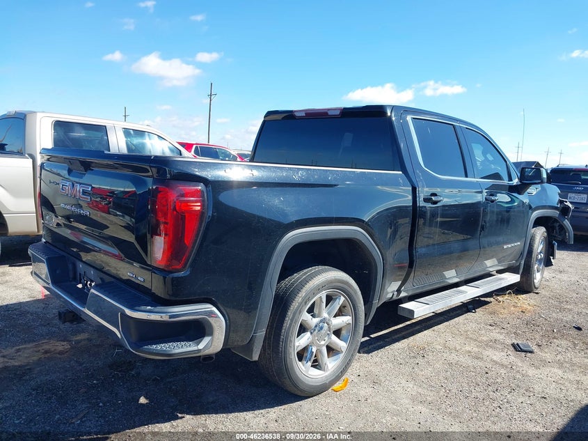 Vin: 1gtu9bed8lz269233, lot: 46736532, gmc sierra 1500 4wd  short box sle 20204