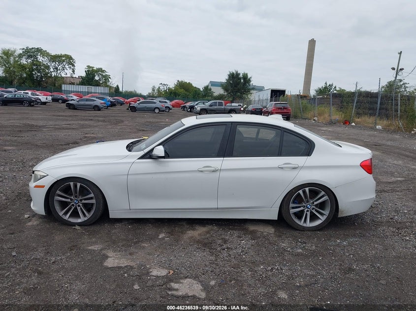 BMW 328I 2013 VIN WBA3A5C51DF602887