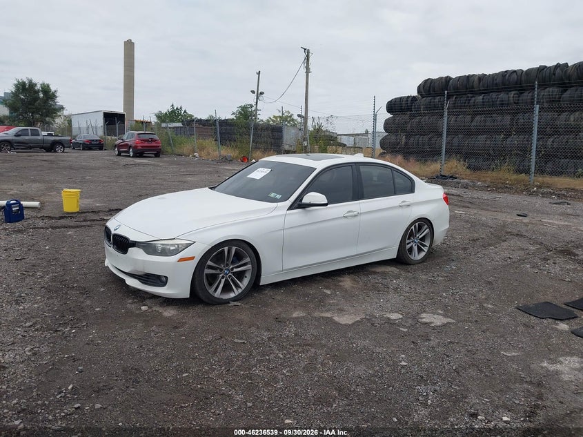 BMW 328I 2013 VIN WBA3A5C51DF602887
