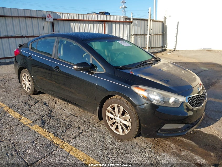 Vin: knafx4a69g5502807, lot: 46736552, kia forte lx 20161