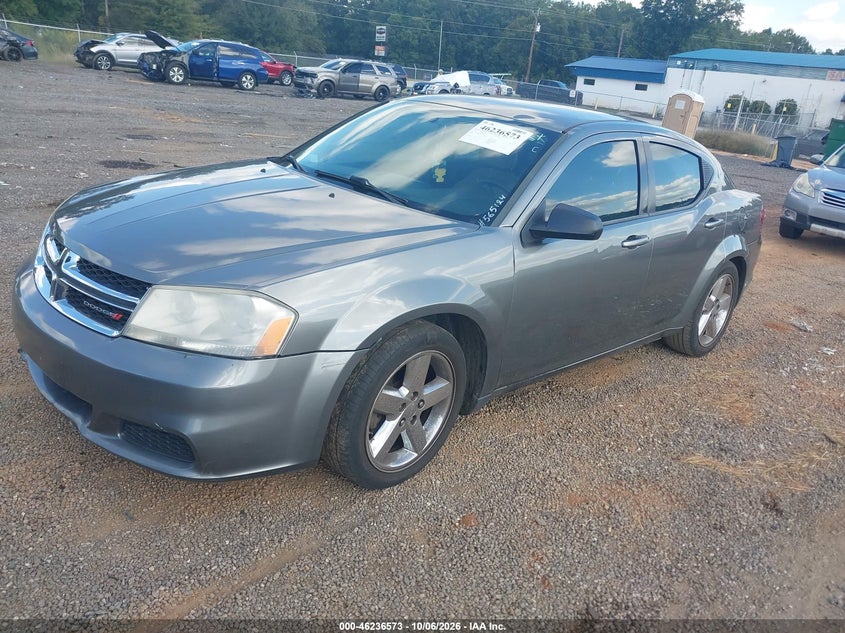 Vin: 1c3cdzab9dn565124, lot: 46736567, dodge avenger se 20132