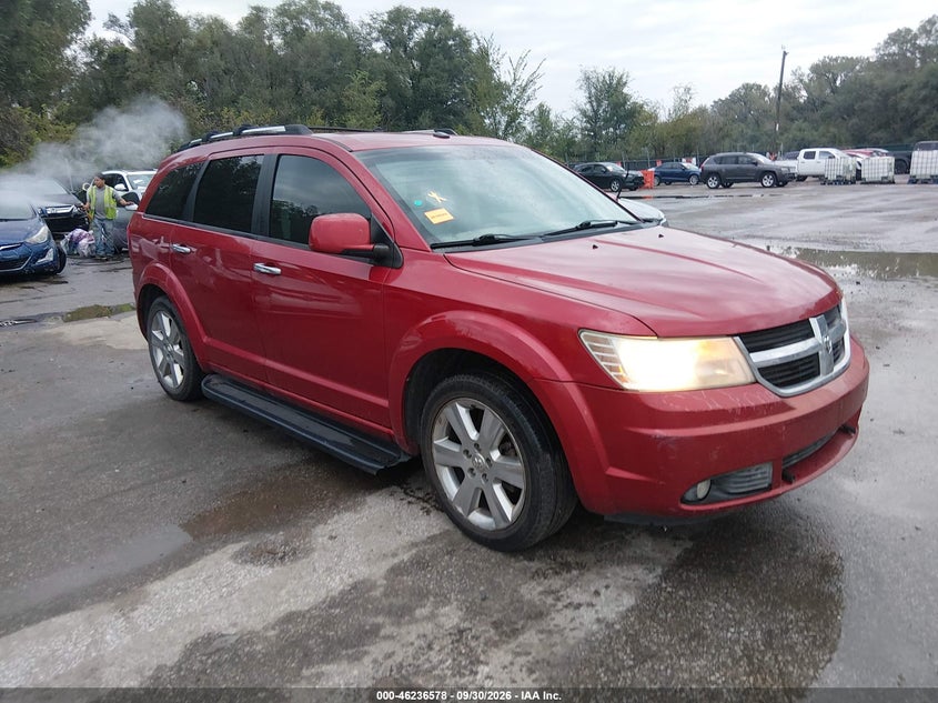 Vin: 3d4pg6fv7at137833, lot: 46736571, dodge journey r/t 20101