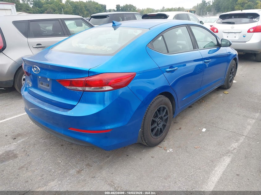HYUNDAI ELANTRA 2017 VIN KMHD74LF6HU397329