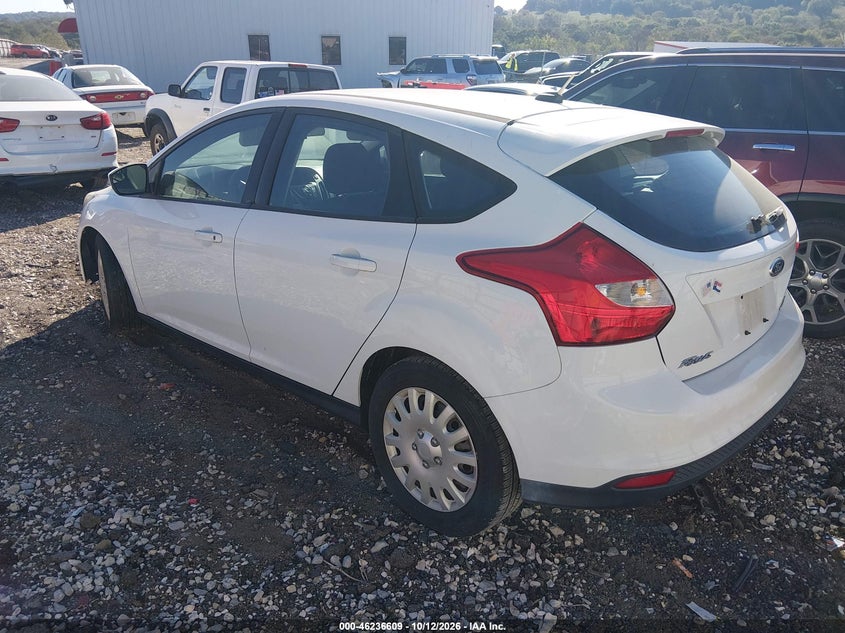 Vin: 1fahp3k29cl469403, lot: 46736603, ford focus se 20123