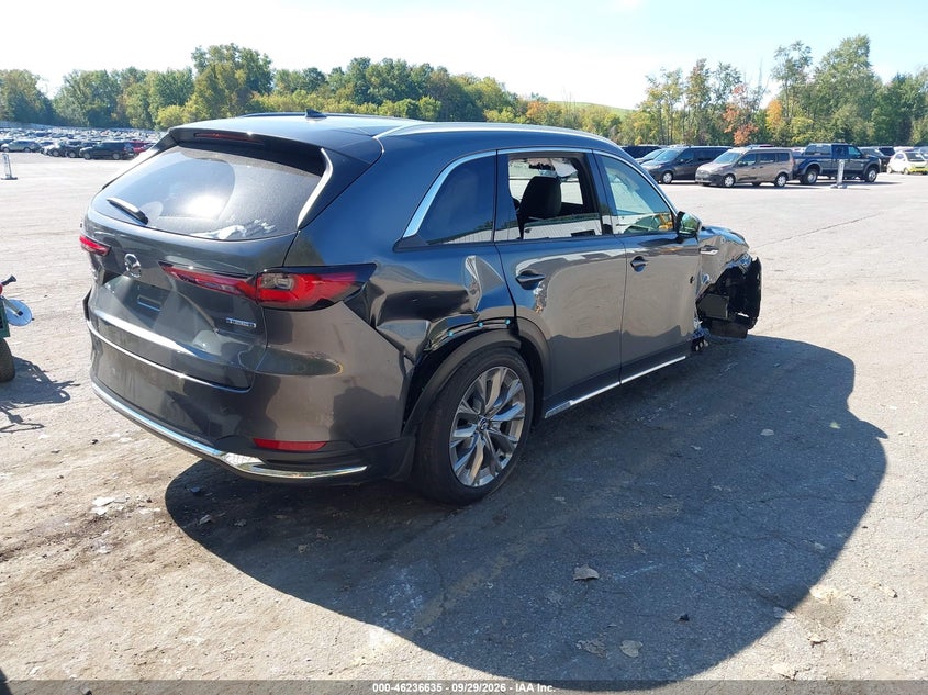Vin: jm3kkehd1t1378633, lot: 46736629, mazda cx-90 3.3 turbo premium plus 20264