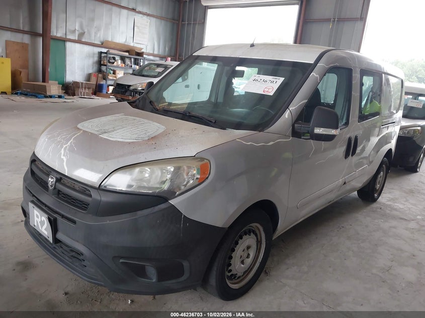 RAM PROMASTER CITY 2016 VIN ZFBERFAT3G6C77357