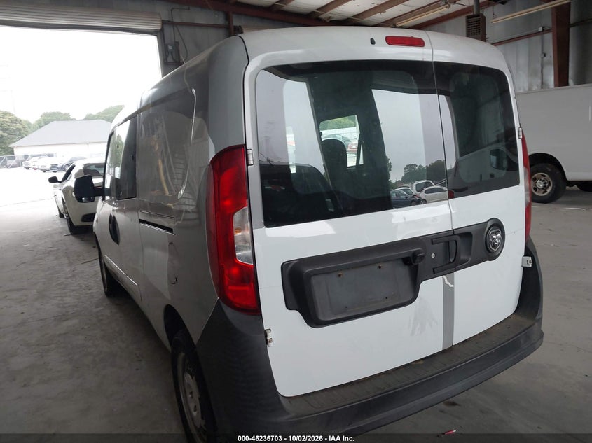 RAM PROMASTER CITY 2016 VIN ZFBERFAT3G6C77357