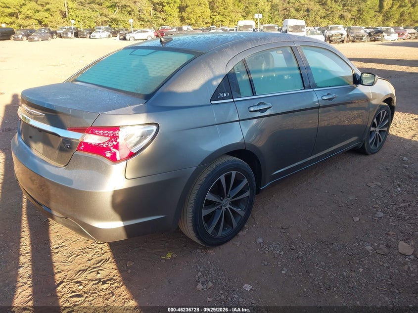 Vin: 1c3ccbbb1dn546916, lot: 46736722, chrysler 200 touring 20134