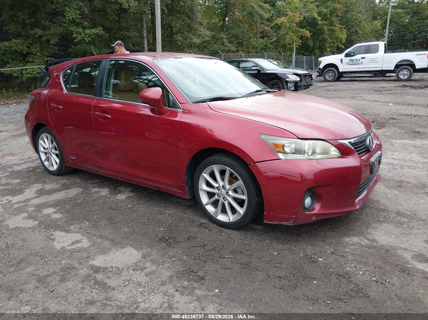 2012 LEXUS CT 200H PREMIUM