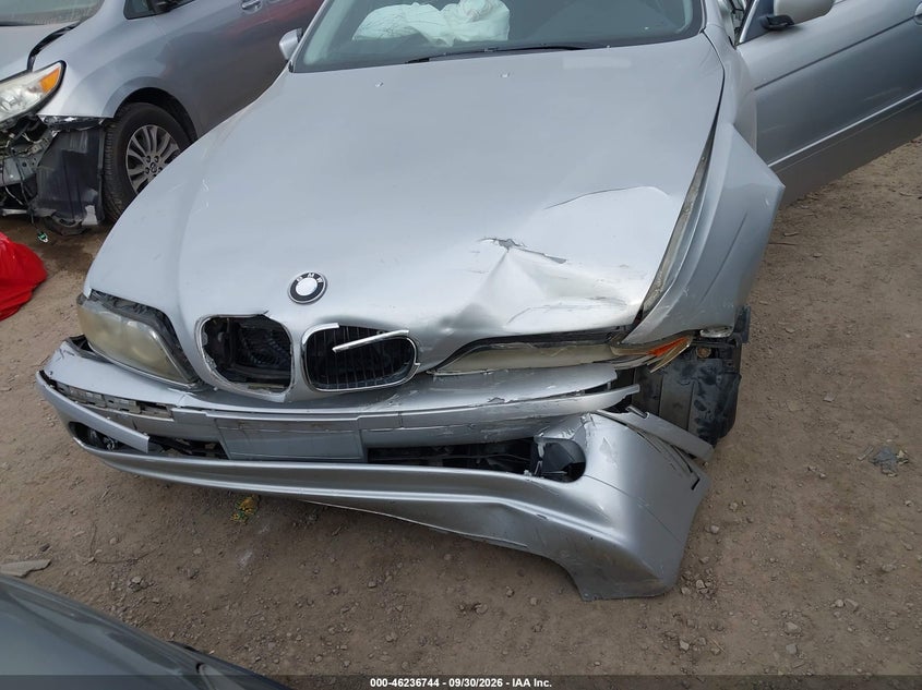 BMW 525IA 2001 VIN WBADT43421GF57578