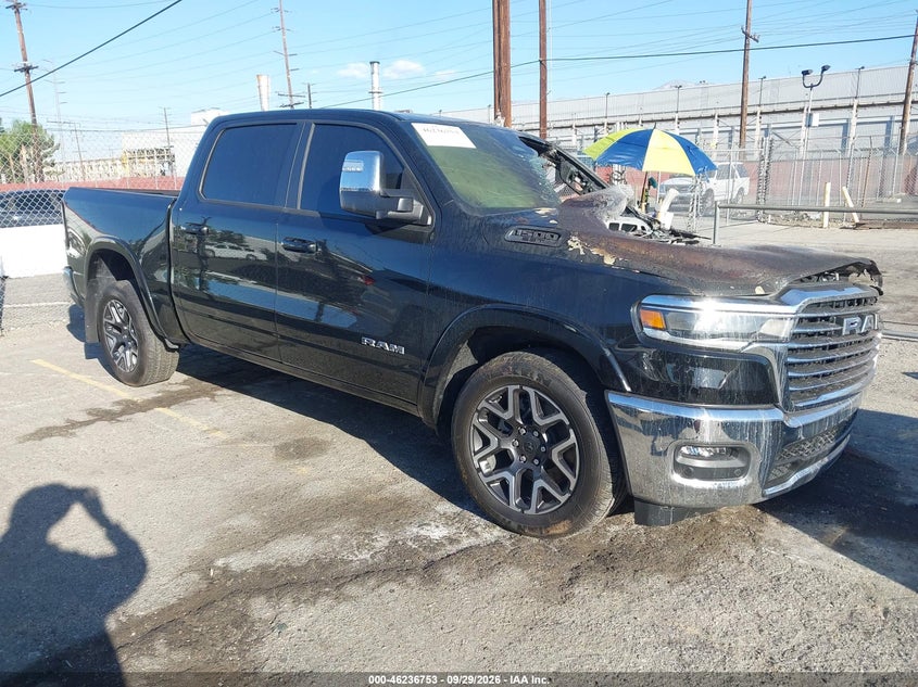 Vin: 1c6srfjp5sn730562, lot: 46736747, ram 1500 laramie  4x4 5'7 box 2025 img_1