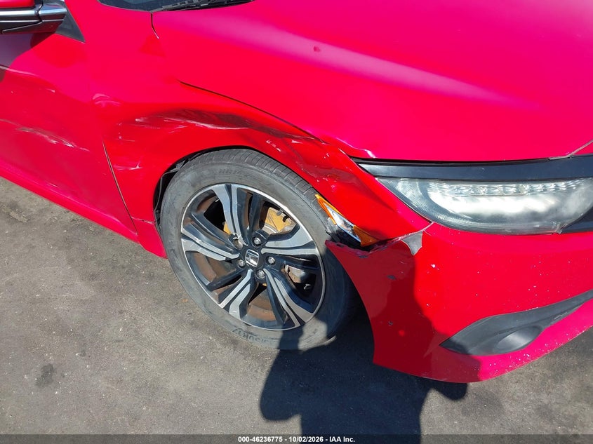 HONDA CIVIC 2016 VIN 2HGFC1F9XGH657554