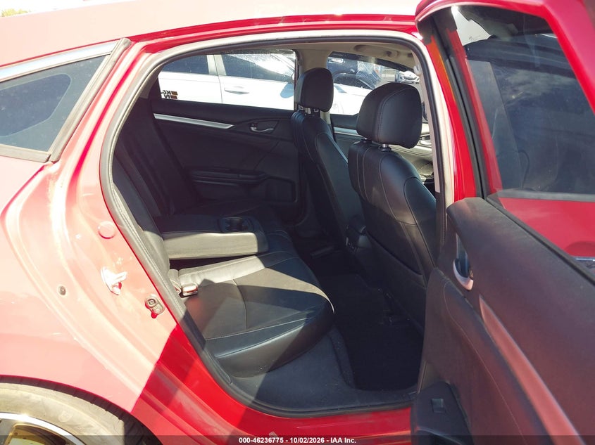 HONDA CIVIC 2016 VIN 2HGFC1F9XGH657554