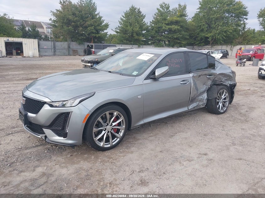 Vin: 1g6du5rk4r0111724, lot: 46736858, cadillac ct5 sport 20242