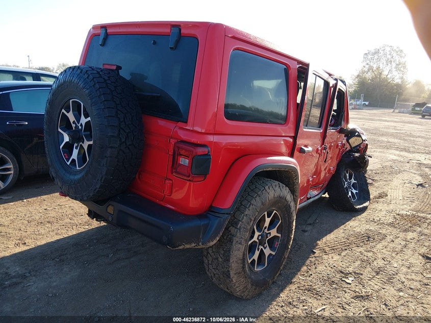 Vin: 1c4hjxfg6mw545667, lot: 46736866, jeep wrangler unlimited rubicon 4x4 20214