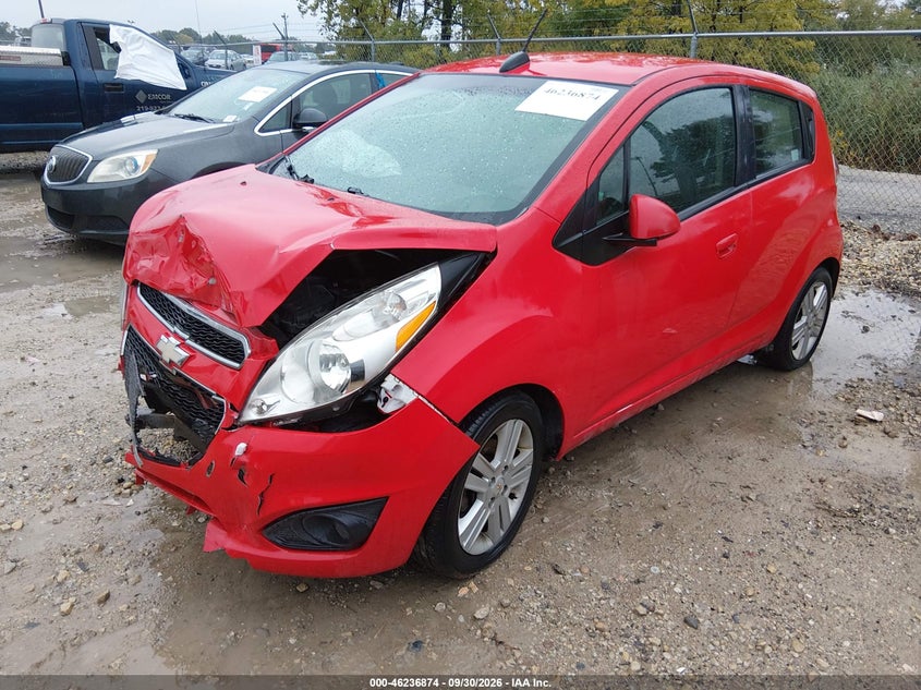 Vin: kl8cd6s91fc752192, lot: 46736868, chevrolet spark 1lt cvt 20152